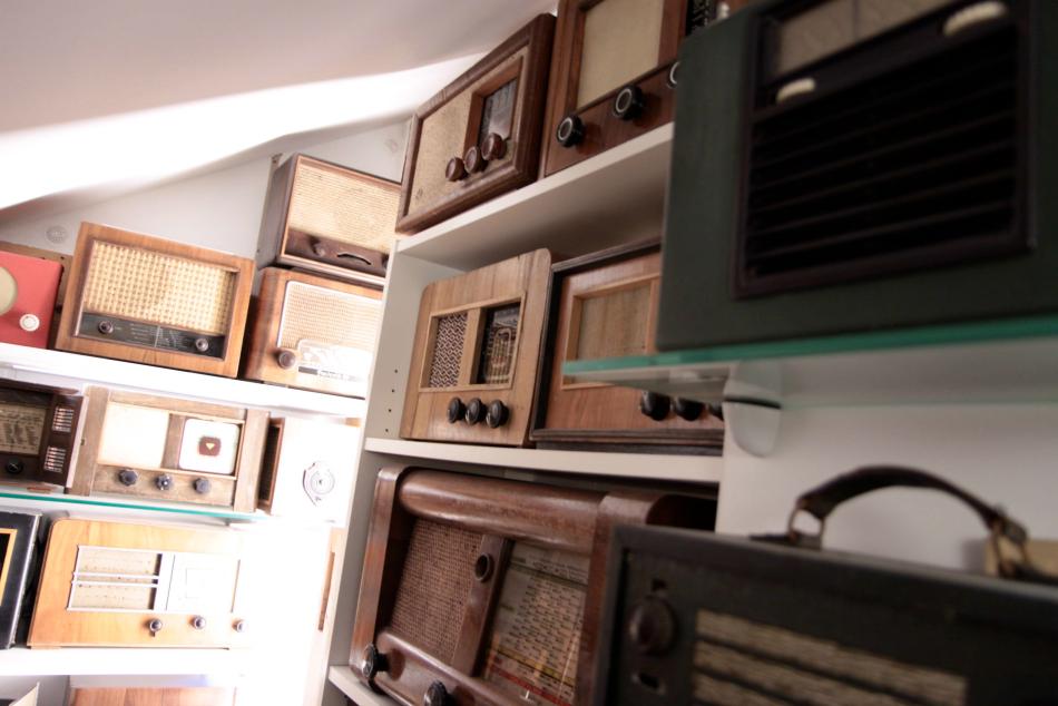 Sammlung alter Radios von Jörg Chowanetz